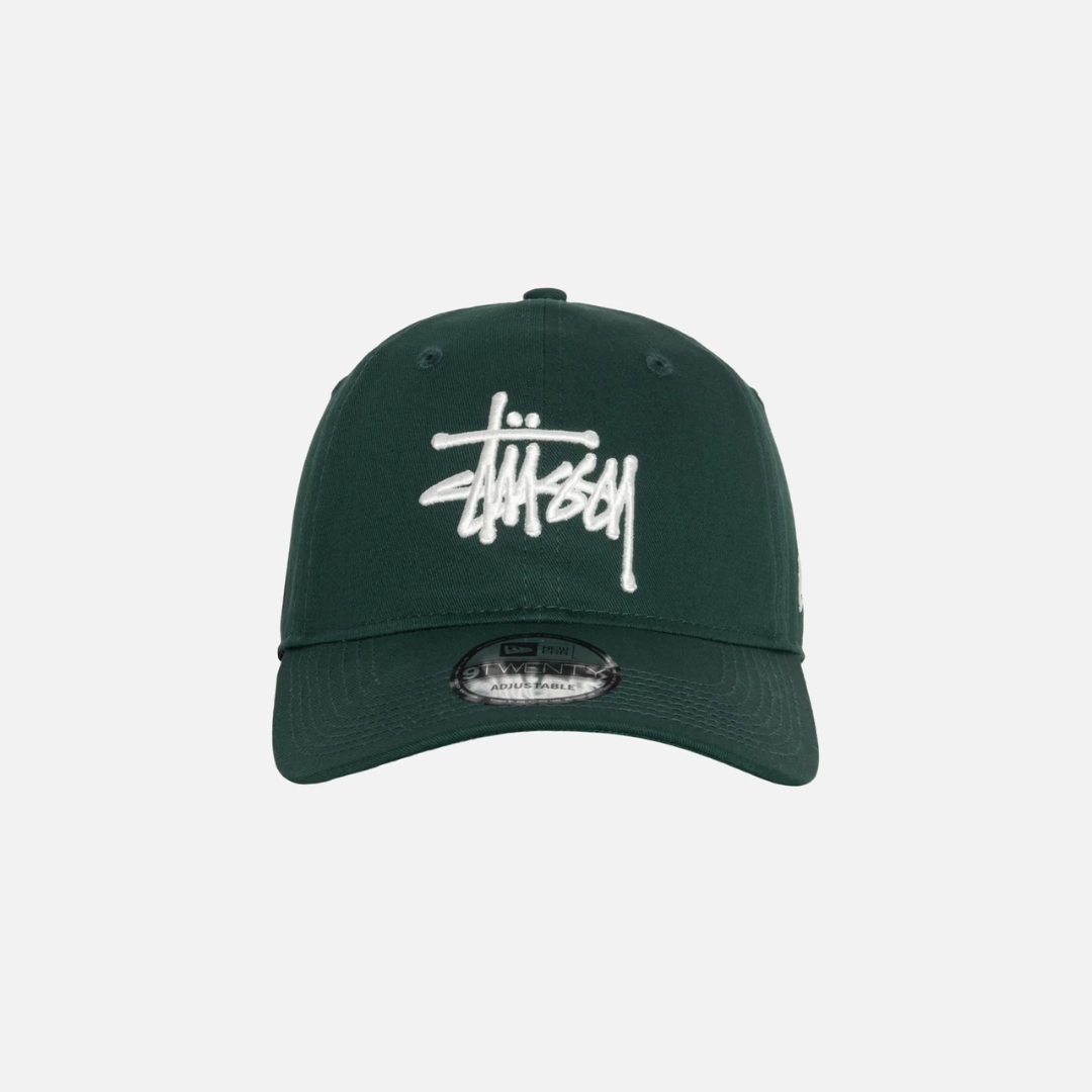 x New Era 9Twenty Basic Strapback Dark Green